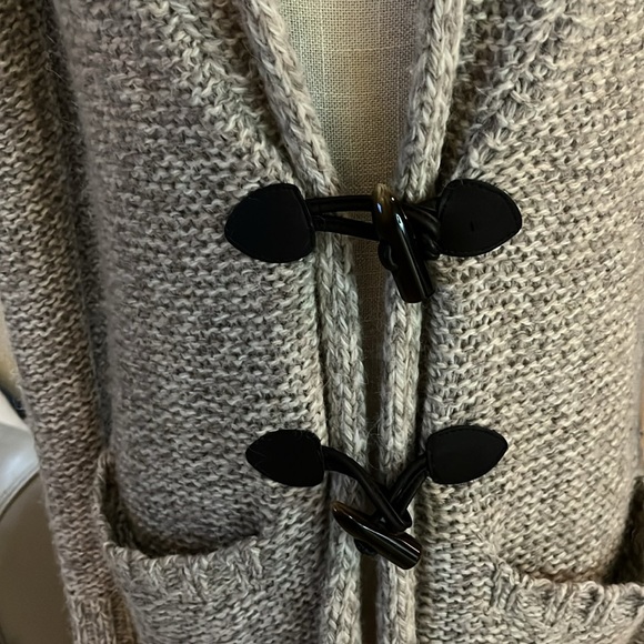 TWELFTH STREET BY CYNTHIA VINCENT Cozy Knit Cardigan Sweater Toggles - P - Picture 4 of 10